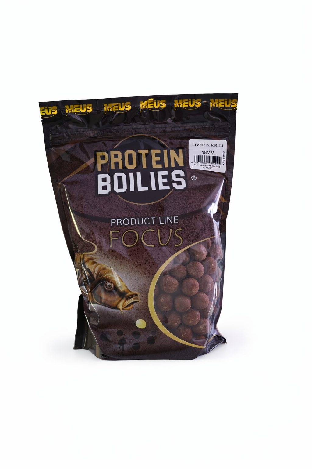 Boilies Focus 18mm – Liver & Krill