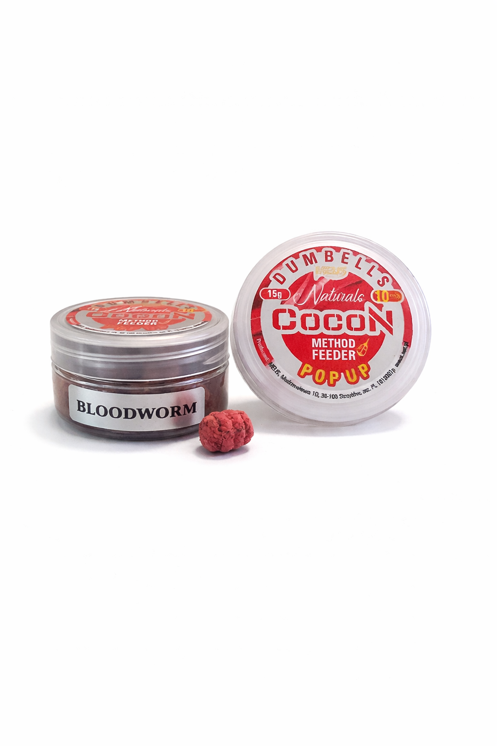DUMBELLS  COCON POP-UP – BLOODWORM 10 MM