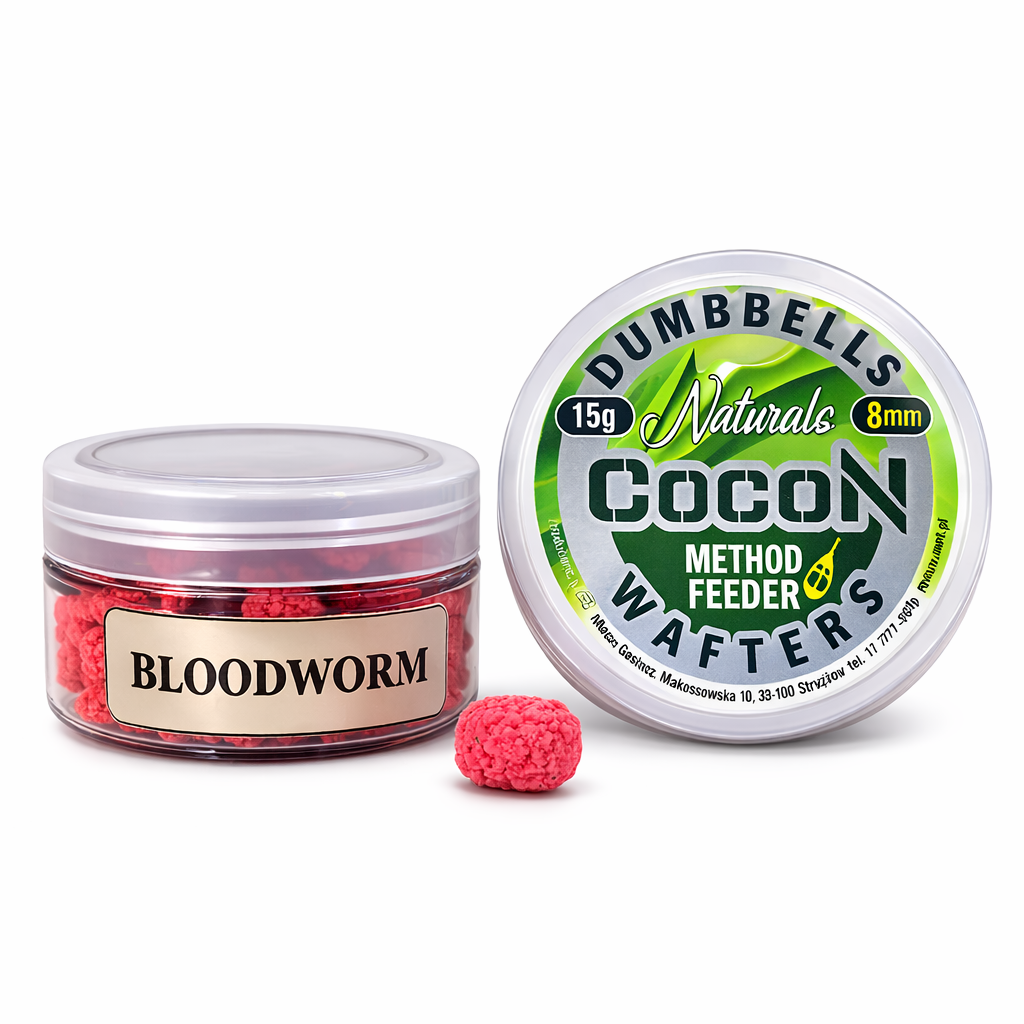 DUMBELLS COCON WAFTERS – BLOODWORM 8 MM