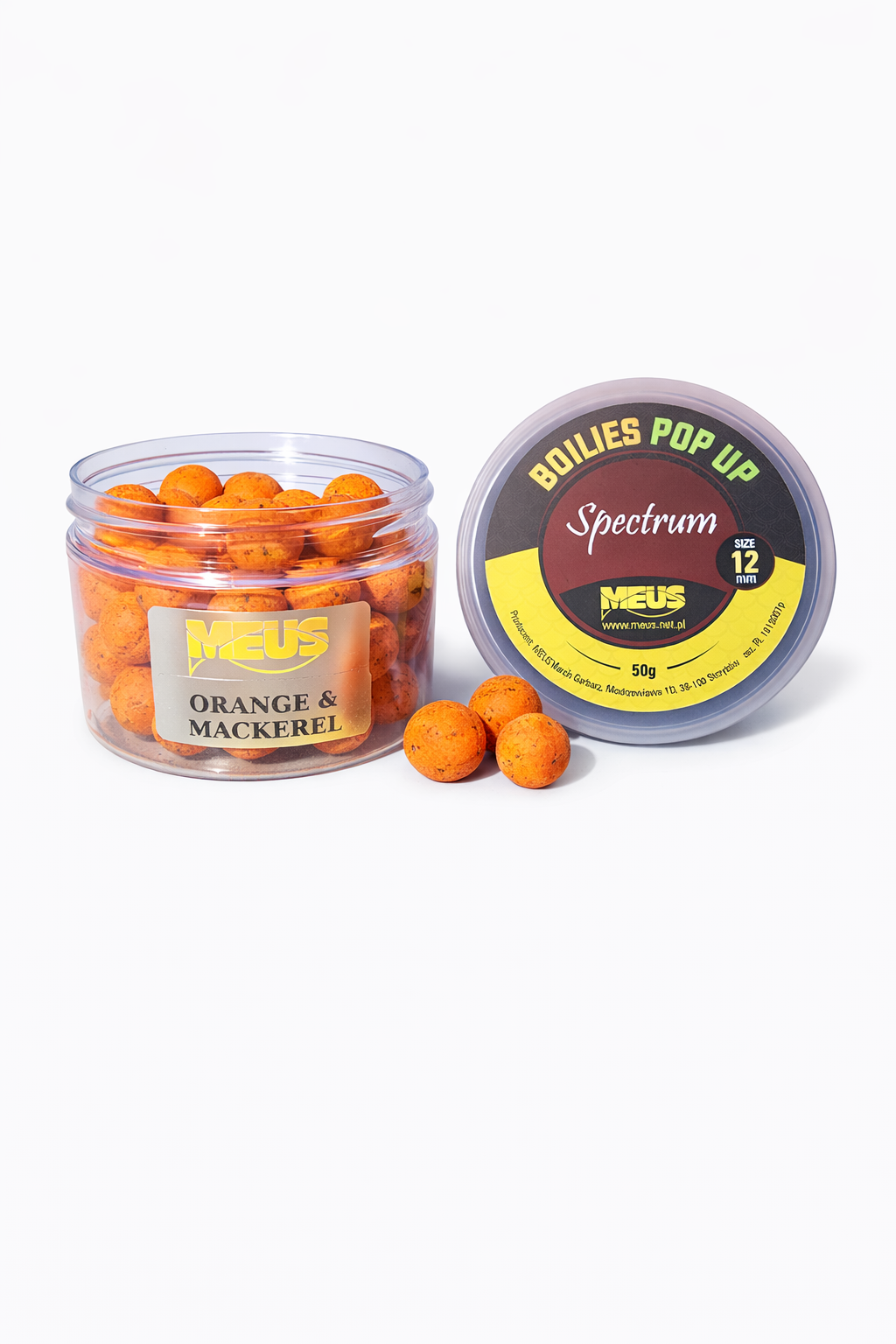 Pop-Up Spectrum 12mm – Orange &  Mackerel