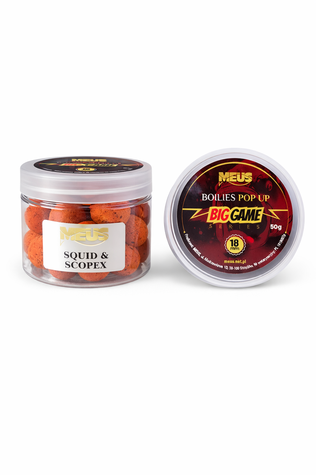 Big Game pop up 18mm  squid scopex 50gr.