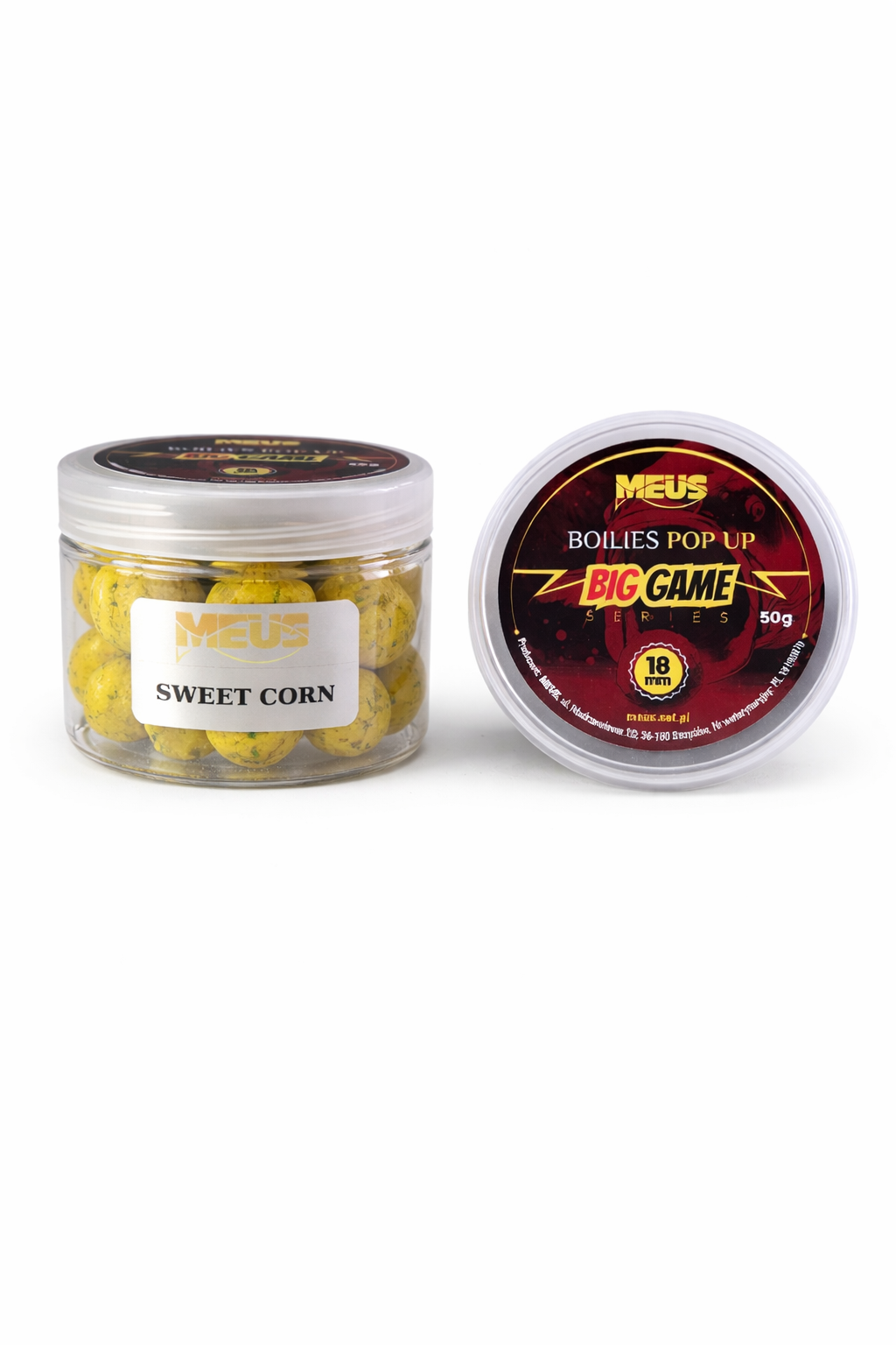 Big Game pop up 18mm  Sweet Corn 50gr.
