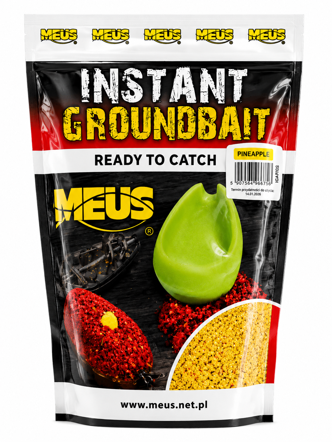 🎣 INSTANT GROUNDBAIT – PINEAPPLE 700g 🎣