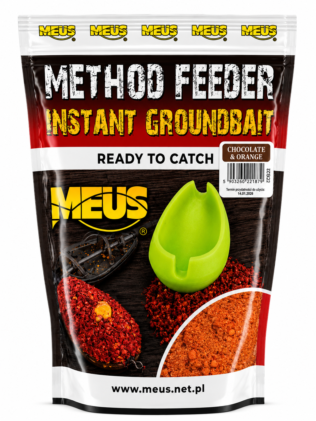 Instant Groundbait Chocolate &amp; Orange 700g