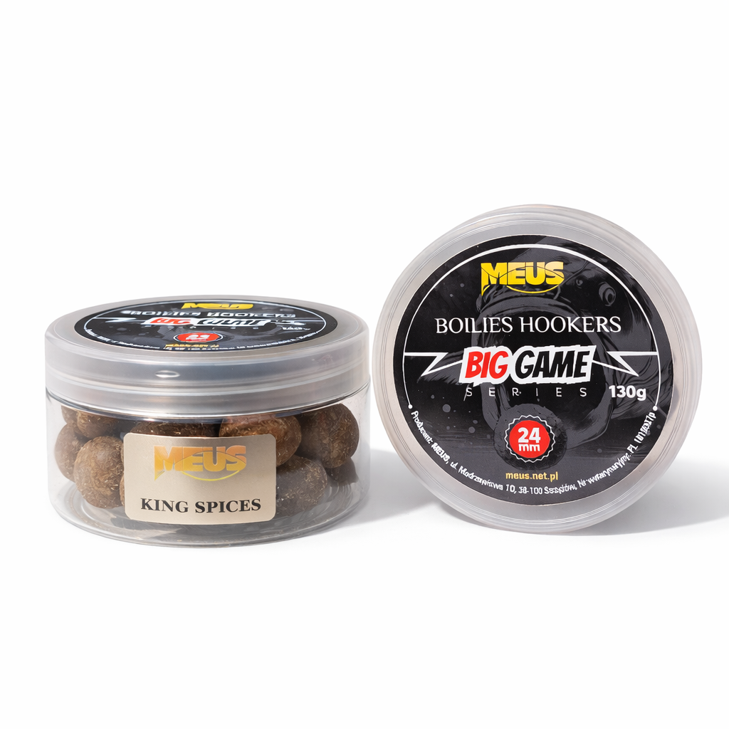 Big Game hookbaits 24mm  King Spices  130gr.