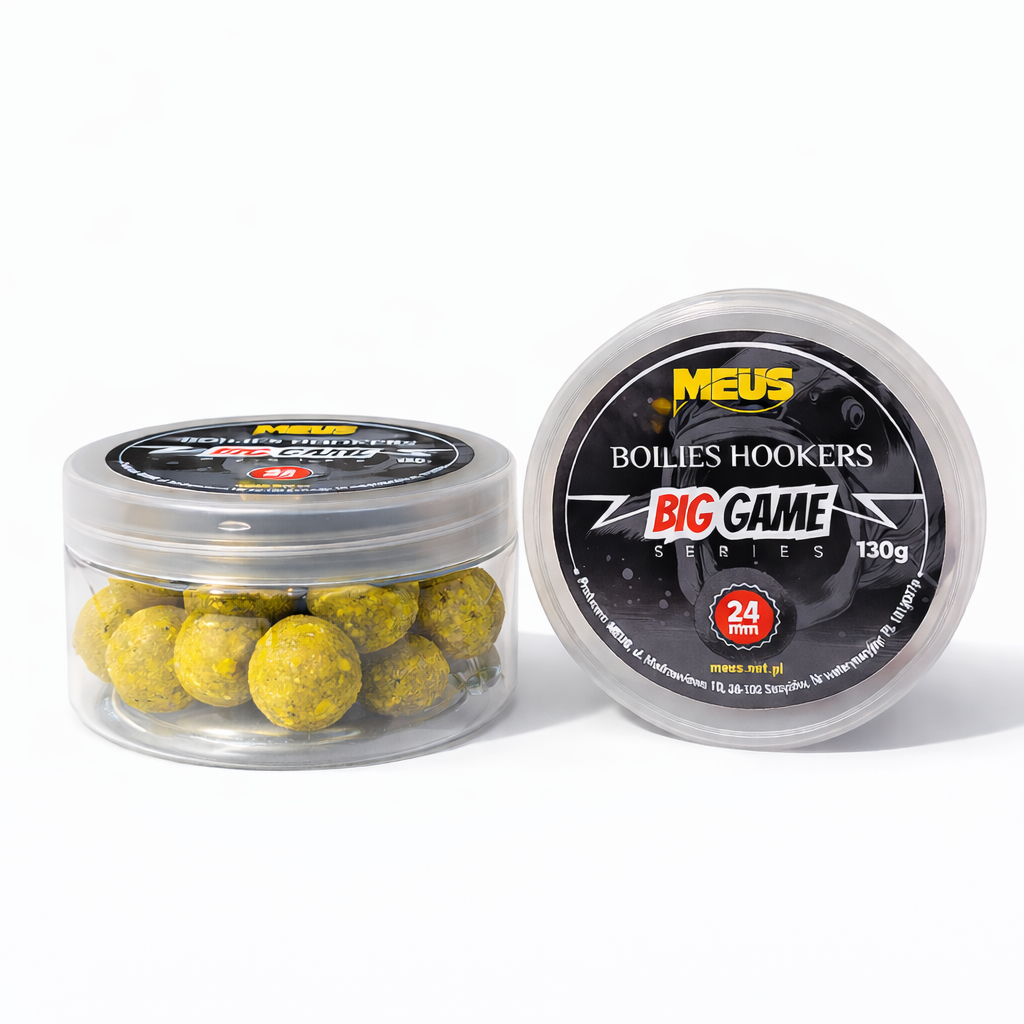 Big Game hookbaits 24mm  Sweet Corn  130gr.
