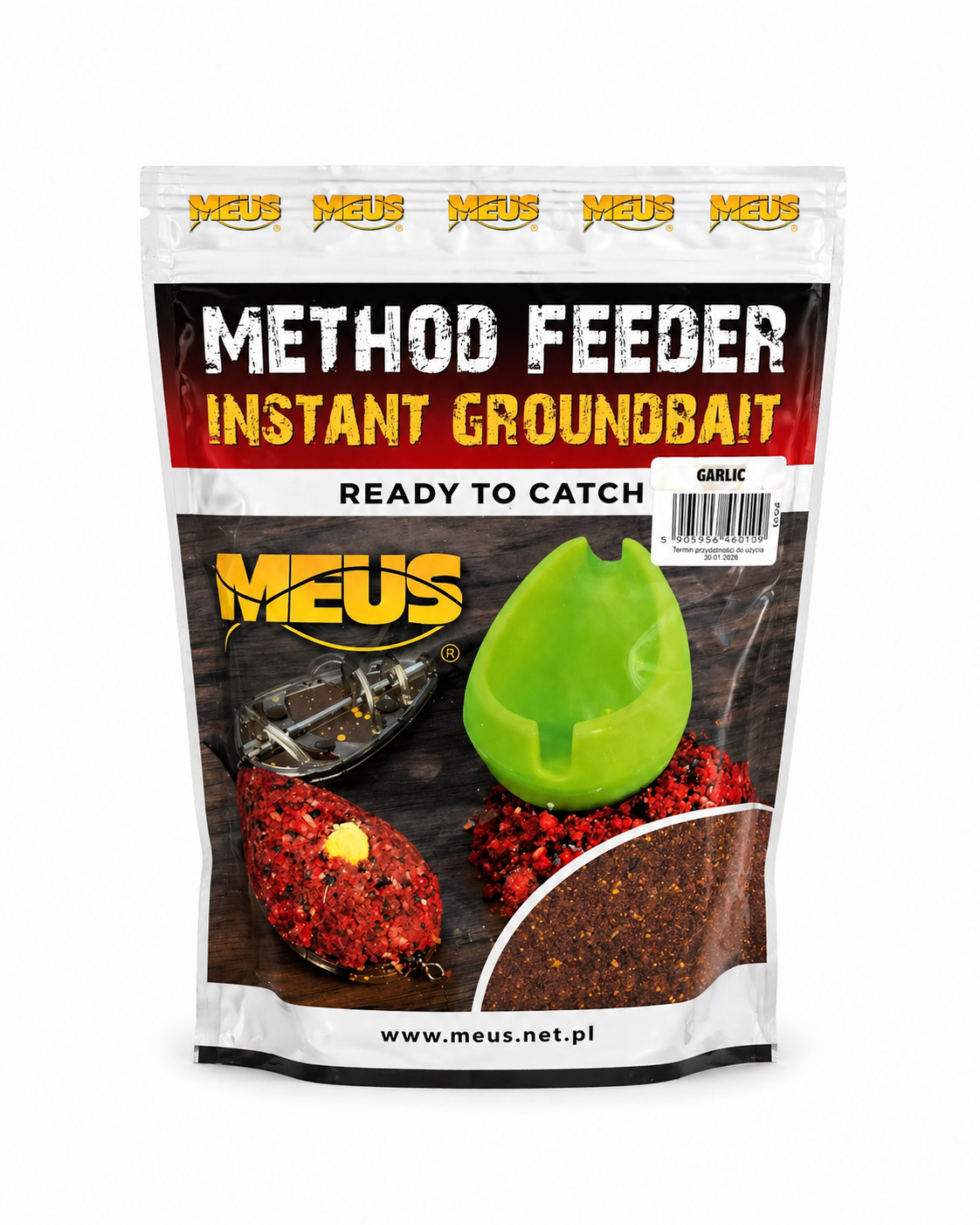 Method Feeder Instant Groundbait 2mm – Garlic