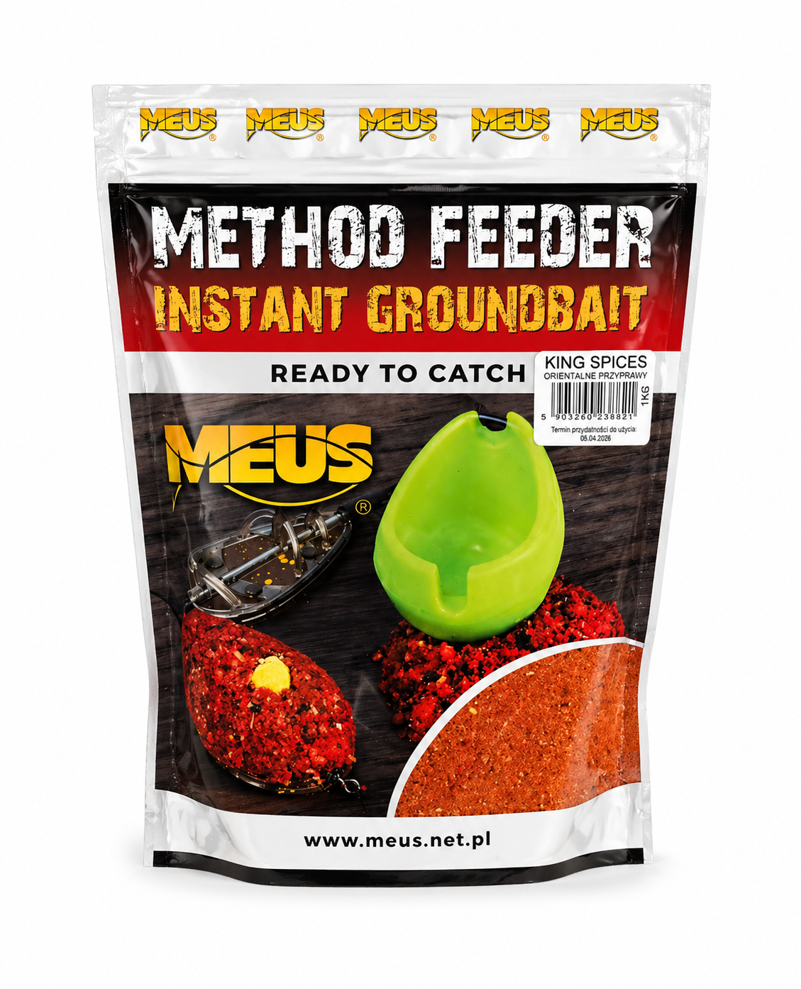 Method Feeder Instant Groundbait 2mm – King Spices