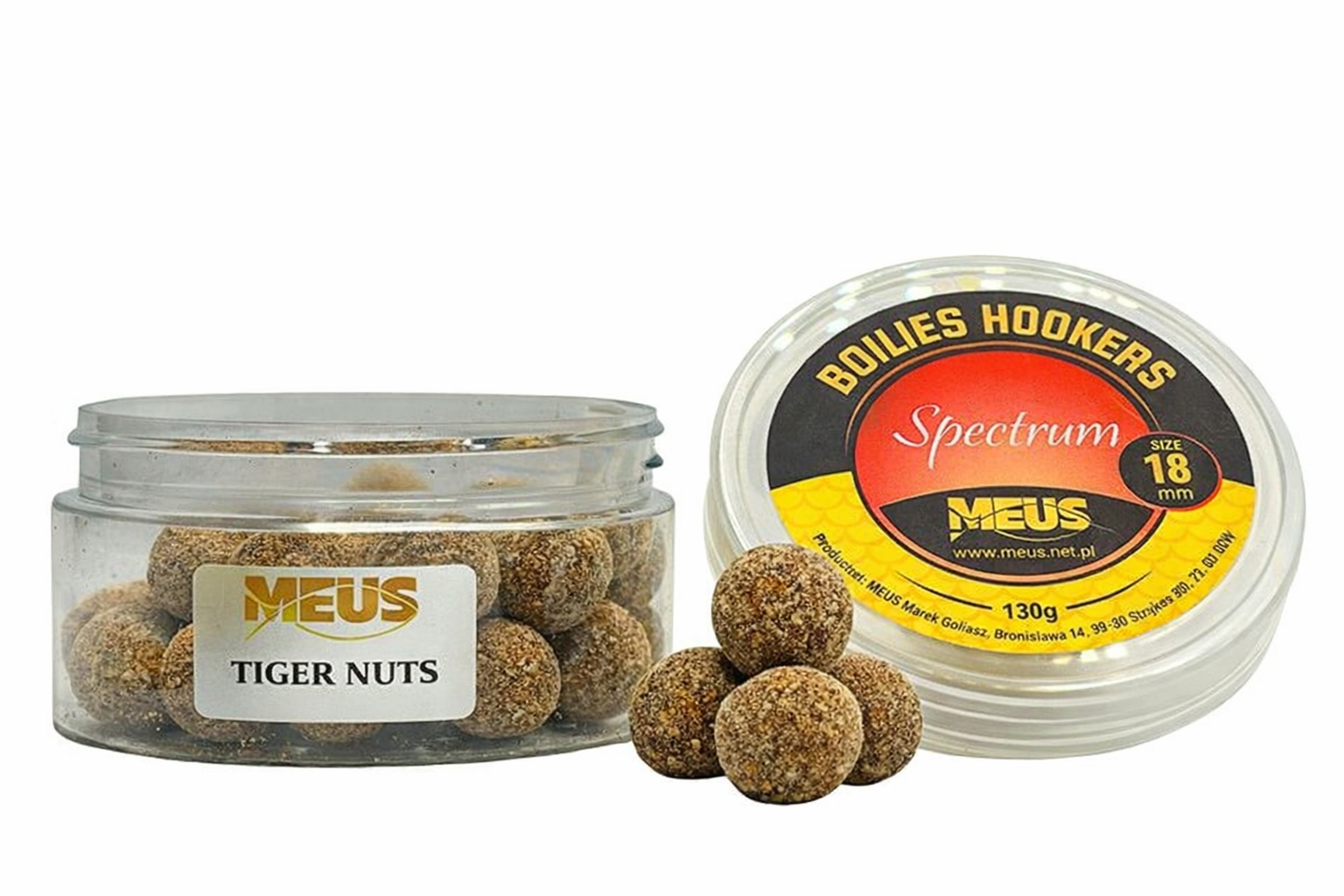 Hookbaits Spectrum 18mm – Tiger Nuts