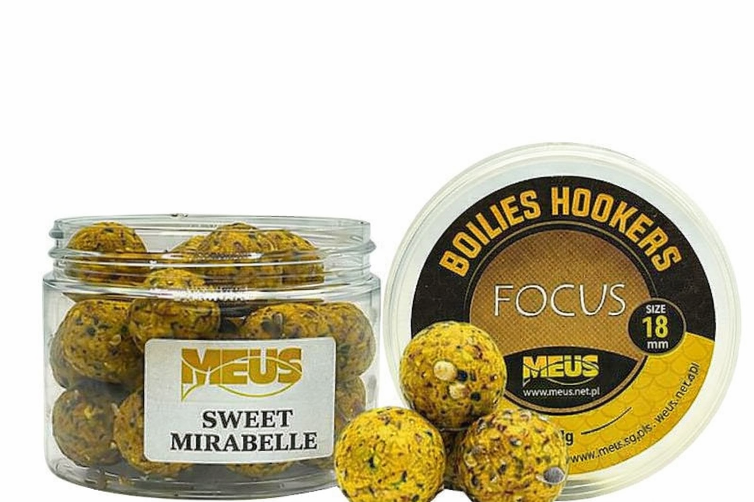 Boilies Hookbaits Focus 18 mm – Sweet Mirabelle