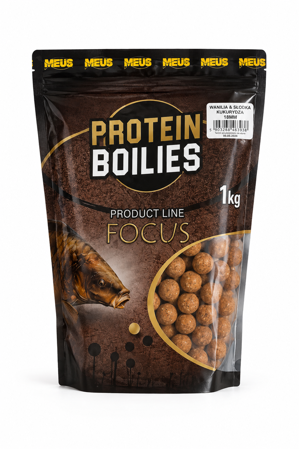 Boilies  Vanilla Scopex 18 mm – 1 kg