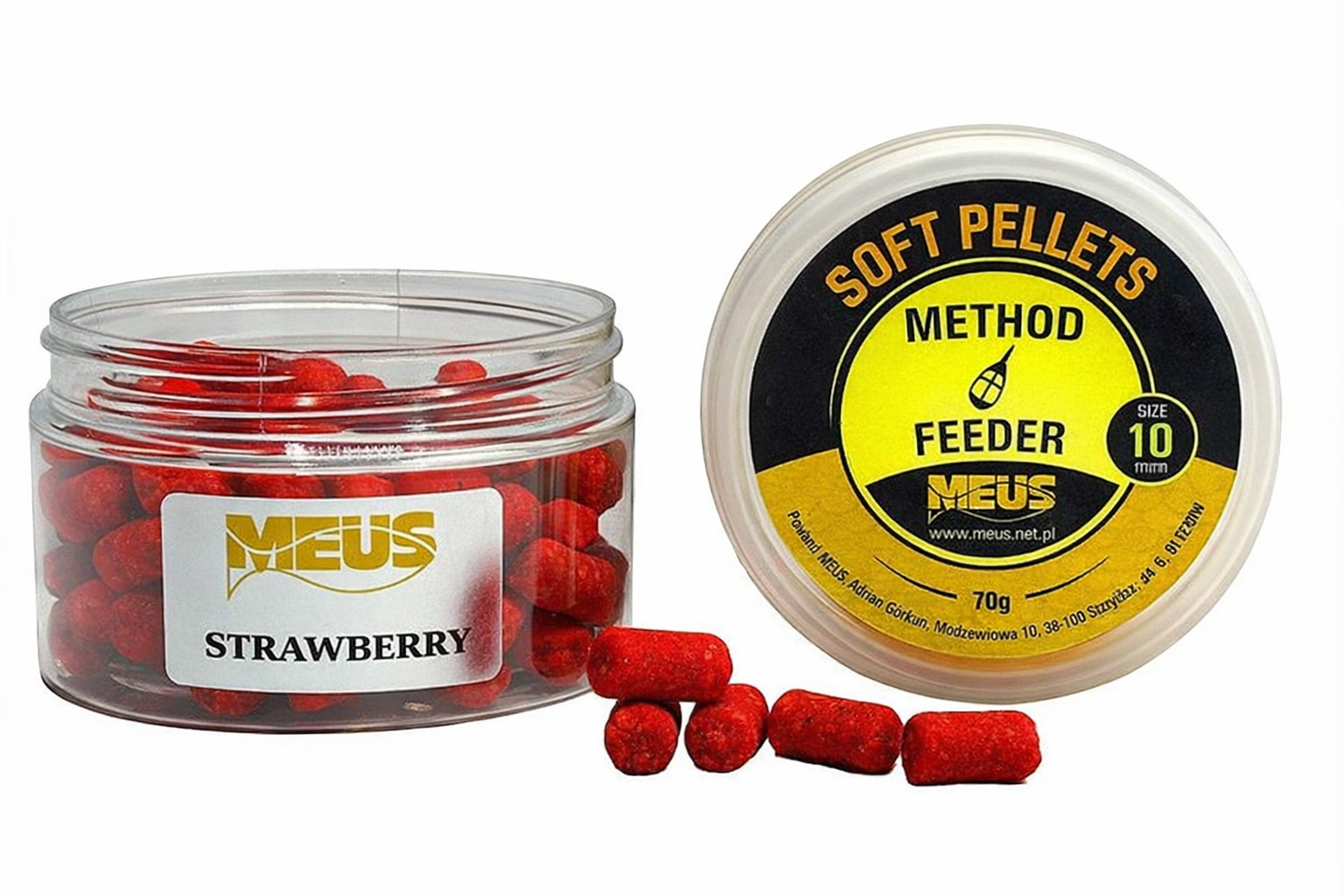 Soft Pellets Strawberry 10mm – 70g