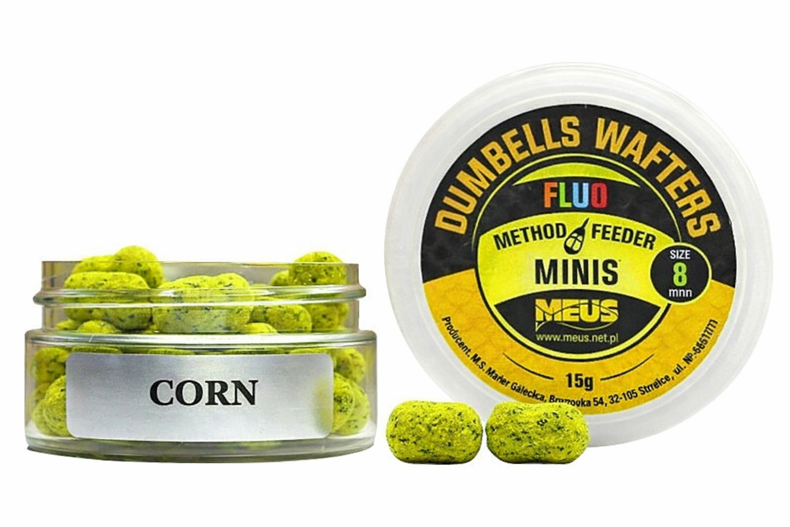 Dumbells Wafters FLUO  Minis – Corn 8mm