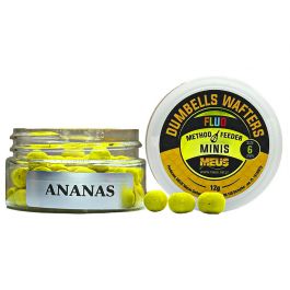 Dumbells Wafters minis fluo 6mm  12g Ananas