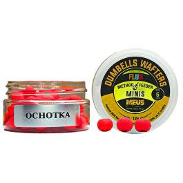 Dumbells Wafters Minis fluo 6mm  12gr.  Bloodworm