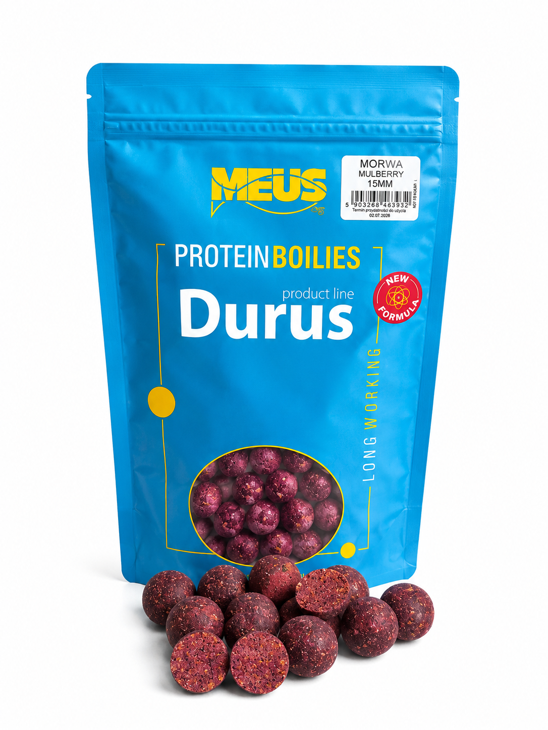 Boilies Durus Mulberry 15 mm – 1 kg