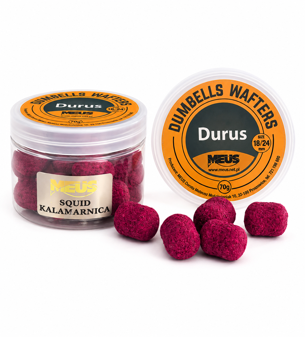 Durus Dumbells Wafters Squid 18/24 mm – 70 g