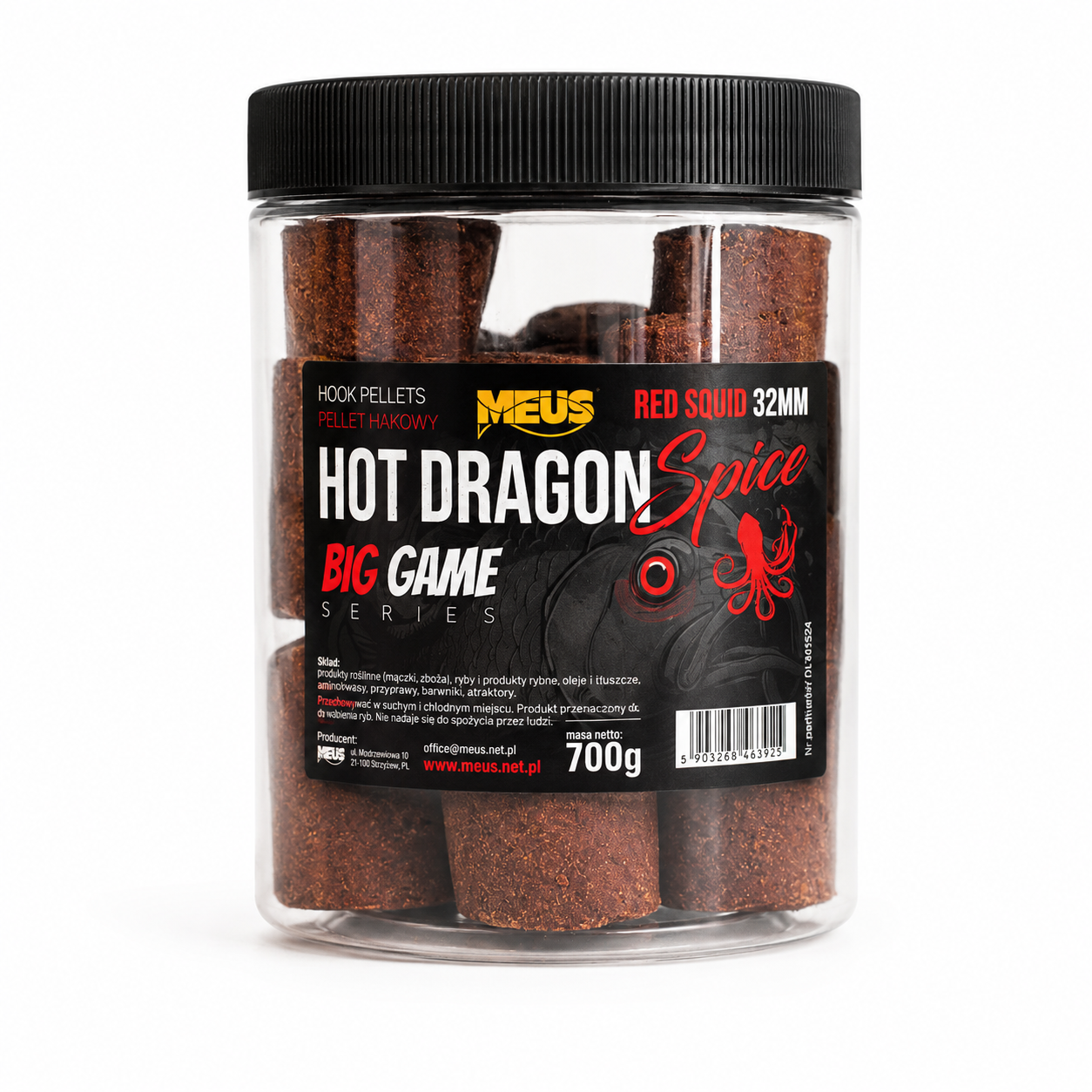 Hot Dragon Big Game Spice Hook Pellets 32 mm – 700 g