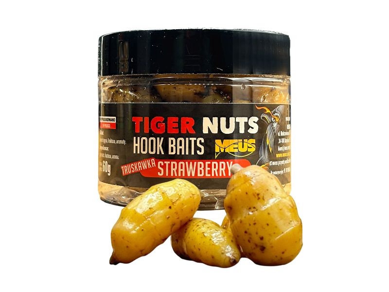 tijgernoten haakaas tiger nuts hook baits xxl strawberry