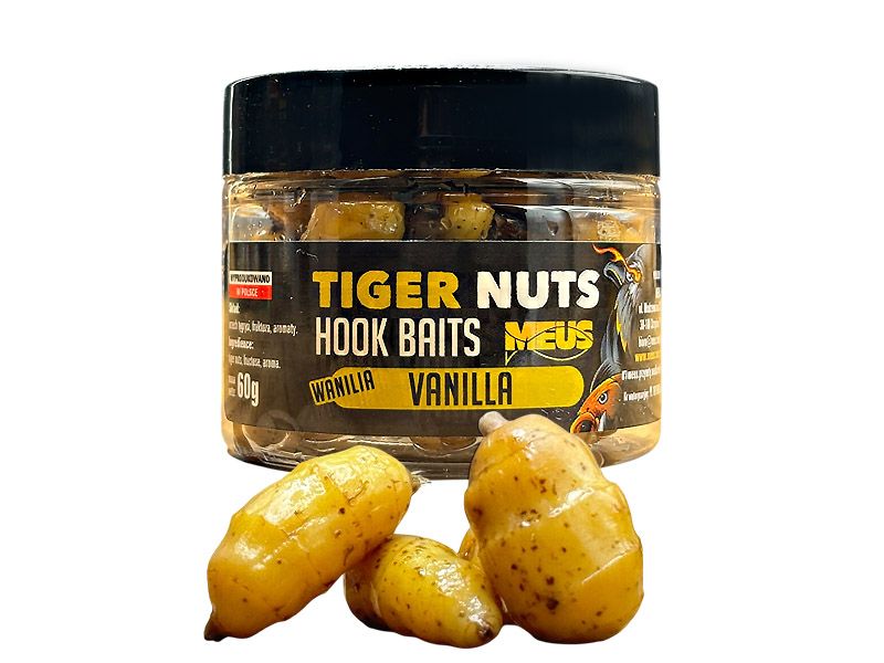 tijgernoten haakaas tiger nuts hook baits xxl vanilla